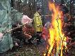 Rzadko,kt�ry z nas wytrzyma�by tak� temperatur�.Kie�baska musia�a.
