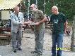 Koniec strzelania.Podzi�kowanie organizator�w s�dziemu g��wnemu za sprawne i bezpieczne przeprowadzenie zawod�w.
