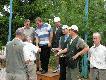 Podium dla Rodzin - na pierwszym miejscu Kol. Dul�ba, drugie - kol. Walisko, trzecie - Kol. Grela (czwarte i sz�ste - rodzina Dzier�anowskich).