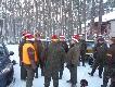 Polowanie Wigilijne K� DROP Pozna�

Dnia 19.12.2010r w naszym kole odby�o si� polowanie wigilijne. Na zbi�rce ka�dy Kolega otrzyma� ode mnie czerwon� czapeczk�:) Na ten pomys� wpad�a moja �onka:) Aura tej niedzieli by�a wy�mienita. Par� stopni na minusie i zero wiatru. Dzi�ki Koledze Zygmuntowi, kt�ry "rzutem na ta�m�" w ostatniej minucie ostatniego p�dzenia strzeli� cielaka mieli�my pokot. Ale jak to wiadomo polowanie wigilijne ma s�u�y� spotkaniu, z�o�eniu �ycze� i kole�e�skiej �wietnej atmosferze, w te szczeg�lne polowanie rozk�ad zwierza jest spraw� drugoplanow�. Wszystkim forumowiczom �ycz� Weso�ych �wi�t i Najlepszego w Nowym Roku!!

Darz b�r!
