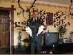 W lewej r�ce trzymam poro�e byka -, sz�stak regularny, waga 113 kg pozyskany w dniu 6.09.2005. w prawej dwunastak nieregularny jednostronnie koronny, waga 107 pozyskany w dniu 07.10.2005. 