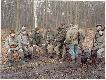 Polowanie zbiorowe 2004 - po p�dzeniu, oczekiwanie na reszt� koleg�w.
Zdj. Adrian G.
