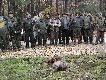 pokot - skromny ale to nie z winy zwierzyny lecz my�liwych. by�o sporo strza��w - niestety niecelnych. na pokocie tylko jeden ody�czyk, strzelony przez kol. Konrada D.