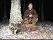 Zasiadka na �r�dle�nym bagienku. O dziwo warchlak by� sam. 