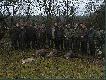 zbior�wka 20.11.2005
Polowanie zbiorowe na terenie G�odowa w Kole �owieckim "DROP" zaliczamy do udanych. Pokot m�g�by by� du�o bardziej okaza�y gdy� zwierza grubego by�o sporo w miotach p�dzonych, ale my�liwi...:)
Kr�l polowania strzeli� 2 dziki w jednym p�dzeniu. 
M�j tata strzeli� lisa:)
Ja jako sta�ysta w roli naganiacza widzia�em du�o wi�cej podczas polowania i w�a�nie dla tych chwil nie przejmuj� si�, �e jestem tylko naganiaczem:)
