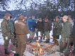 chwila wspomnie� i refleksji po pe�nym wra�e� polowaniu