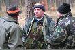 �owczy, prezes i skarbnik - prowadz�cy poszczeg�lne grupy my�liwych