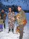 wice kr�l polowania odbiera gratulacje od prowadz�cego