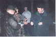 Polowanie Wigilijne u Alusa.
Tradycyjne �amanie si� op�atkiem