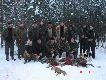 Pokot. W sumie pad�y trzy dziki i lis. 