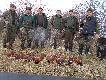  Bardzo kameralne polowanie  - 6 my�liwych  2 psy(jeden  nie chcia�  pozowa� )  11 kogut�w (2 moje) atmosfera polowania  przednia  ... nic doda� nic uj��  .. .. 