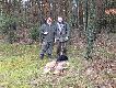 Tym razem �w. Hubert by� �askaw i podarowa� nam 2 liski na pokot. podczas go�cinnych �ow�w w zaprzyja�nionym kole "Ponowa". Rudzielce oczywi�cie pozyskane  noruj�c przy pomocy mojej nie zast�pionej towarzyszki �ow�w na kt�r� zawsze mog� liczy� mimo �niegu gradu i porywistego wiatru.  