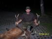 Strzelony ok 200m od domu.Wczoraj w nocy nas�uchiwa�em jak gra�....Prowadzi� 5 �a� 165kg i 6,5kg na g�owie,wiek ok 7-8lat.DB