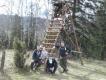 Wysiadka nr.3  Dzi�ki ca�ej ekipie...
U g�ry ,,Nemrod"- dziadek, od lewej forumowy jony88 - moja osoba, moja c�ra, dobry znajomy po strzelbie Marcin i brat, forumowy - marula20. DB