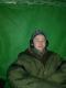 Syn Hubert (15 lat) w ambonie ,oczekiwanie na dziki. Niema chyba wi�kszej rado�ci dla my�liwego  jak patrzy gdy syn powoli pasuje ostrogi my�liwskie .