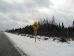 znak drogowy
Znak drogowy  polnocne Ontario