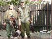A tu ca�a nasz tr�jka. Od prawej DarekT, Fart, i ja. Darek jeszcze raz dzi�ki za polowanie, nawet pogod� �wietn� za�atwi�e�:)