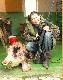 Zagajnik mocno "ja�owcowy" st�d i ostatni k�s...