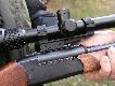 Strzelanie z I� - 18
To uda�o mi si� wystrzela� z mojej 18 kaliber .222 REM. Stanowisko jak wida� nie jest szczytem stabilno�ci a jako podp�rk� u�y�em futera�u na bro�. Amunicja czeska S&B SP. Wida� te� monta� firmy BKL. Pierwszy w Polsce na broni palnej. 