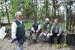 Pawe� Januszewski go�cinnie w Lubiszynie.W tle koledzy z Cybinki.